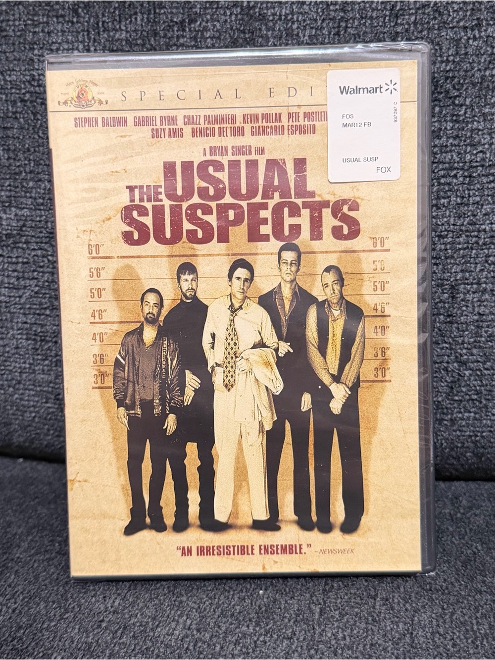 NWT the usual suspects DVD Kevin Pollak special edition